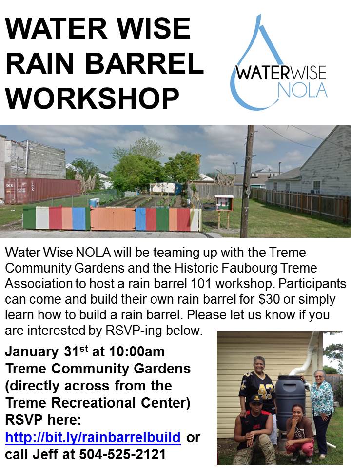 Treme Rain Barrel Build
