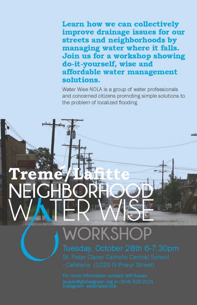 Treme Workshop Flyer